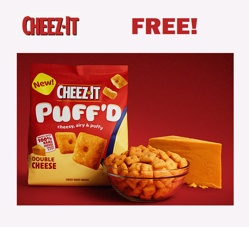 Image FREE $10 Worth of Cheez-It Puff'd