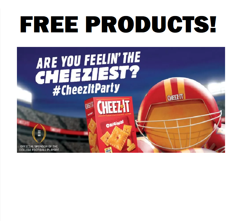 Image FREE $25 Visa Gift Card, Cheez-It Team Pennant/Pennant String & MORE!