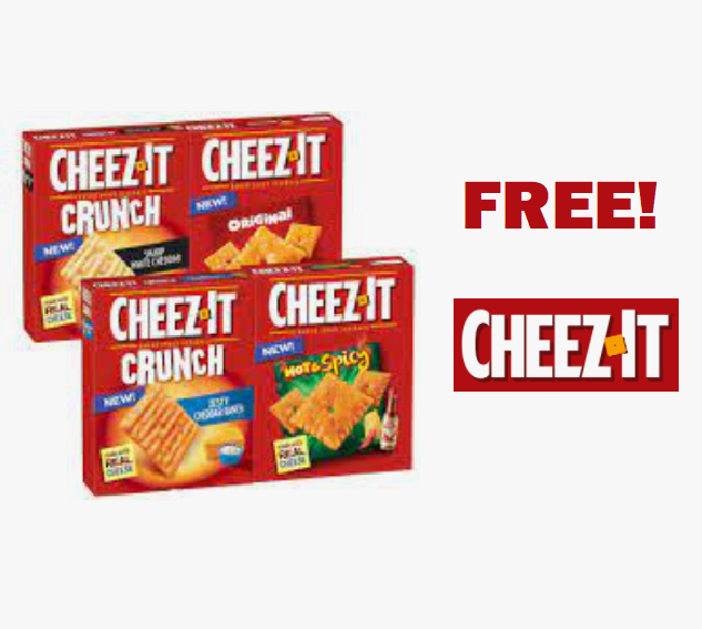 Image FREE Box Of Cheez-It Crackers