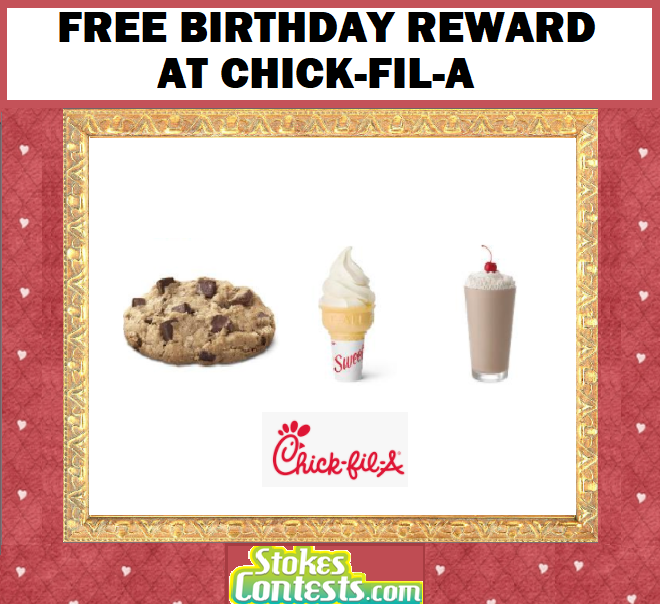 Freebie - *FREE Birthday Reward at Chick-fil-A*