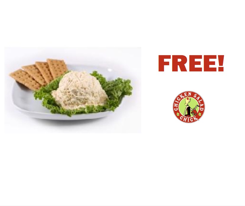 Image FREE Scoop of Chicken Salad at Chicken Salad Chick