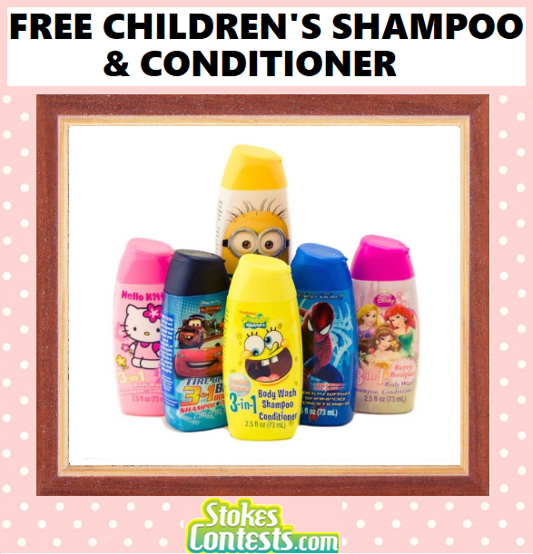 Image FREE Children's Shampoo & Conditioner