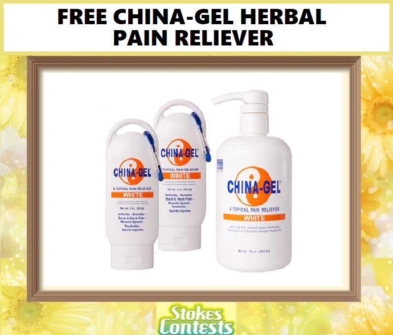 Image FREE China-Gel Herbal Pain Reliever 