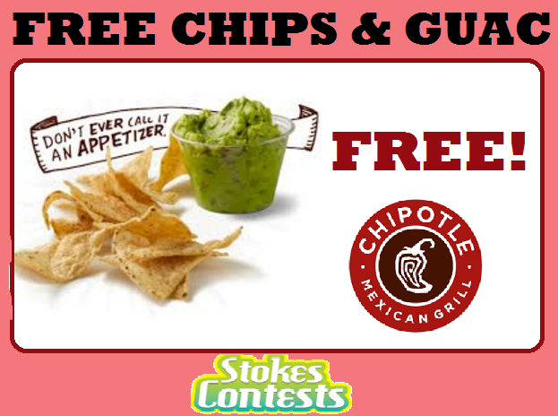 Image FREE Chipotle Chips & Guac