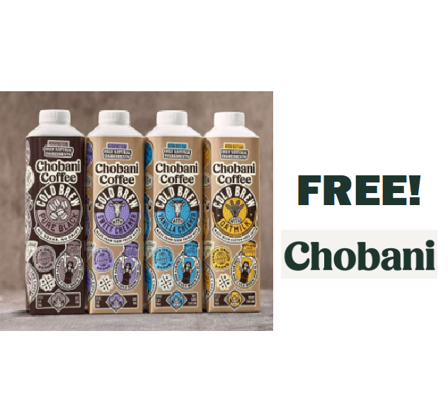 Image FREE Chobani Coffee