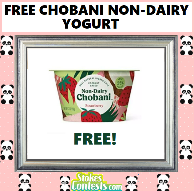 Image FREE Chobani Non-Dairy Yogurt