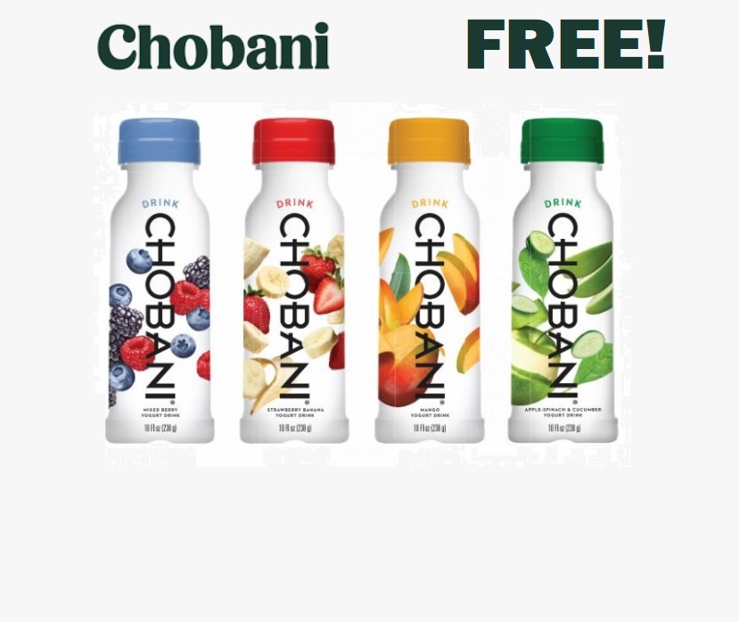 Image FREE Chobani Yogurt Drink 