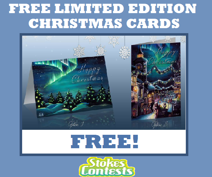 Image FREE Limited Edition Christmas Cards