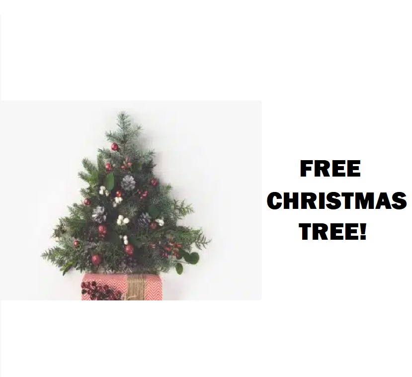 Image FREE Decorated Christmas Tree!