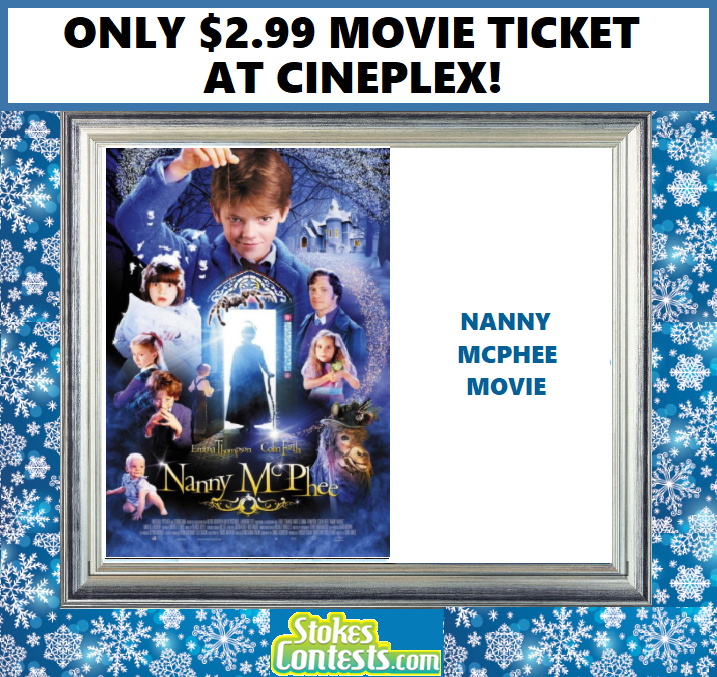 Image Nanny McPhee Movie For ONLY $2.99 at Cineplex!