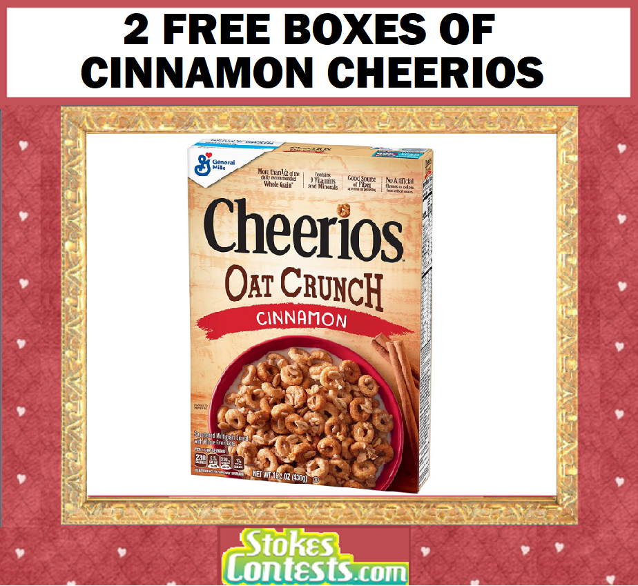 Image 2 FREE BOXES Of Cinnamon Cheerios