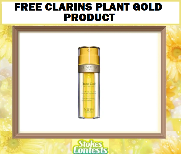 Image FREE Clarins Plant Gold Product