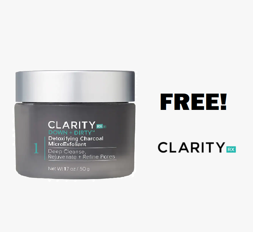 Image FREE ClarityRx Down + Dirty Microexfoliant