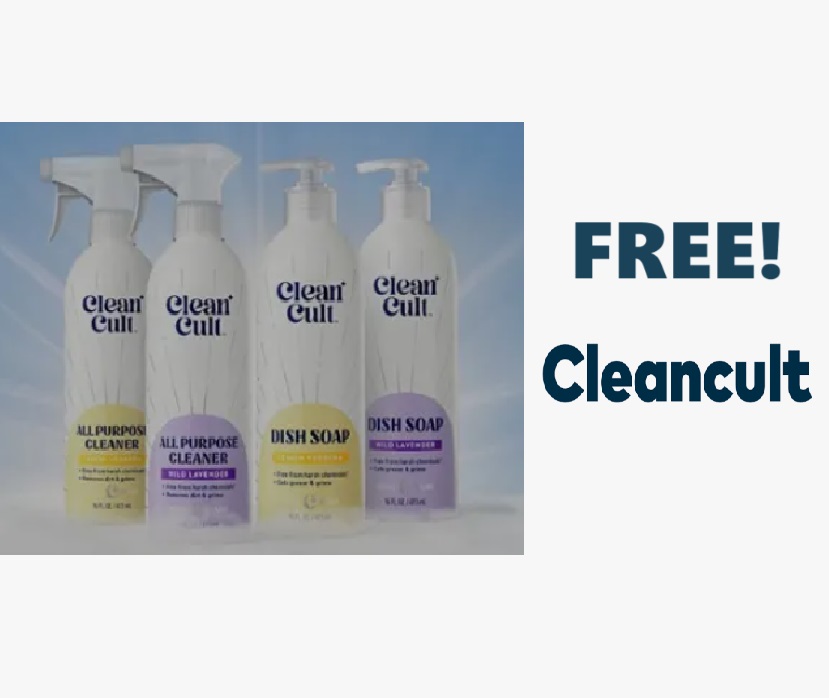 Image FREE Cleancult All-Purpose Cleaner & Dish Soap