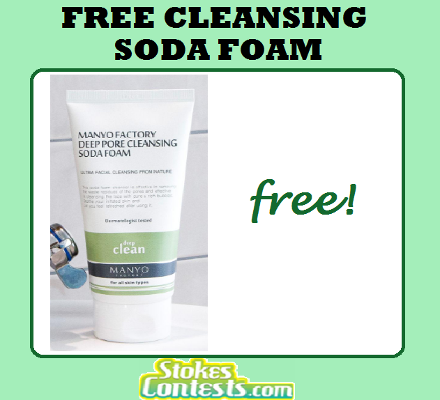 Image FREE Cleansing Soda Foam