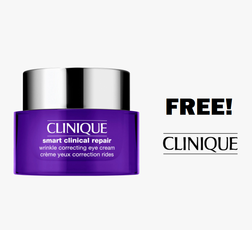 Image FREE Clinique Smart Clinical Repair Wrinkle Correcting Eye Cream