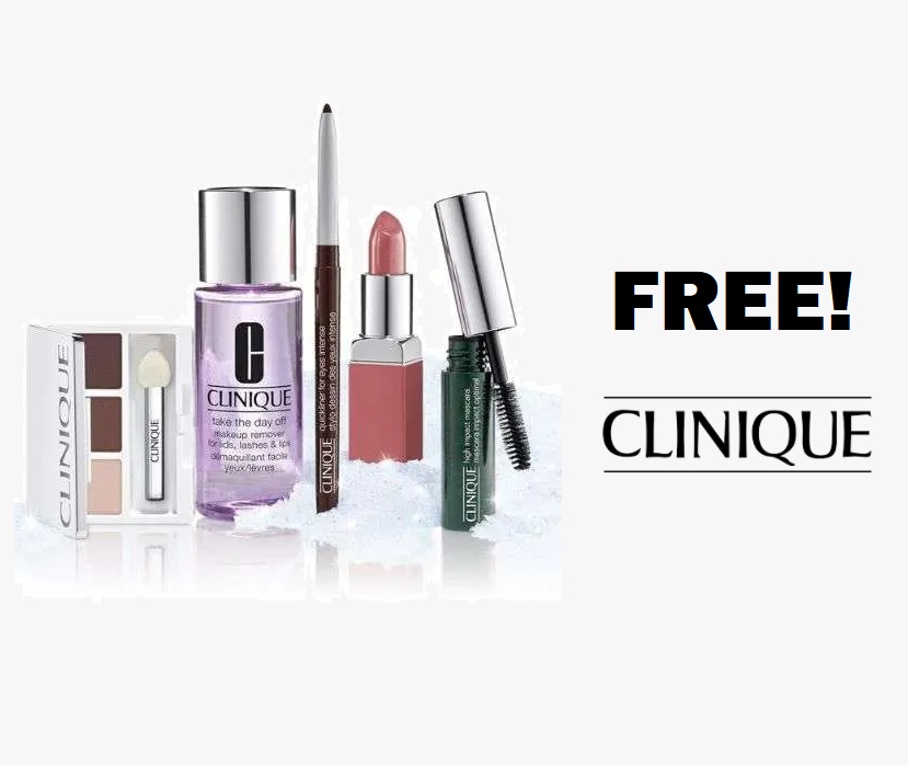 Image FREE CLINIQUE Full Makeup Set