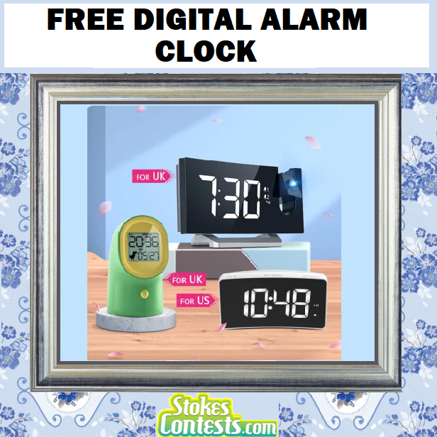 Image FREE Digital Alarm Clock
