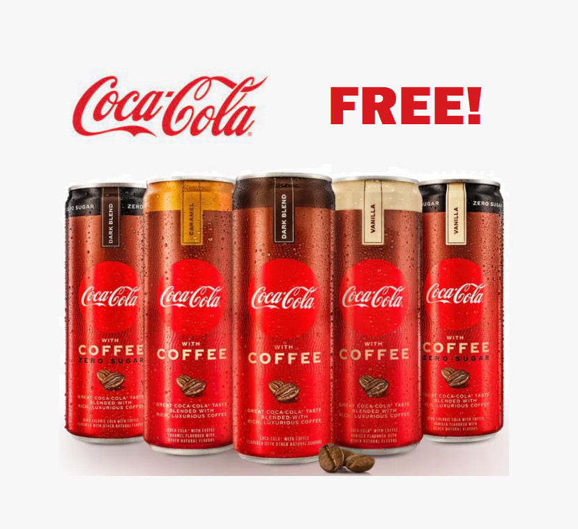 Image FREE Coca Cola with Coffee