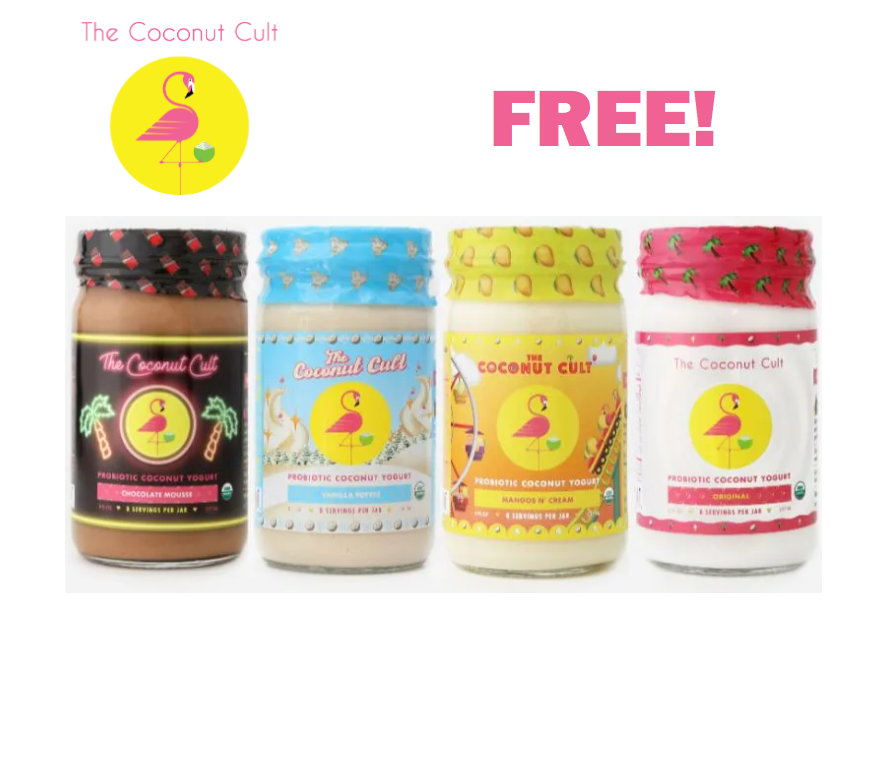 Image FREE Jar Of Coconut Cult Probiotic Yogurt