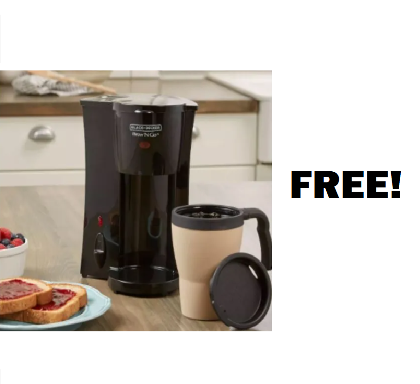 Image FREE Coffee Maker & Travel Mug
