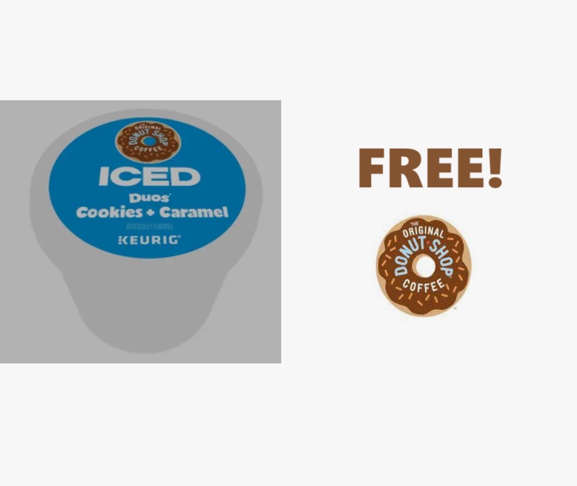 Image FREE The Original Donut Shop Iced Duos Coffee Pod