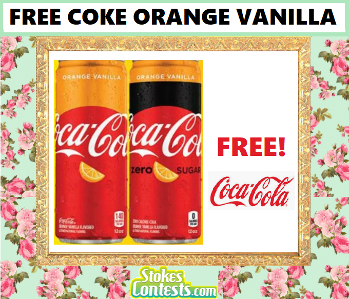 Image FREE Coke Orange Vanilla