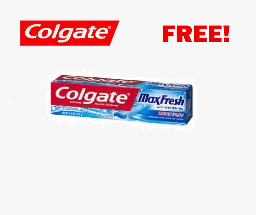 Image FREE Colgate Max Fresh Toothpaste 