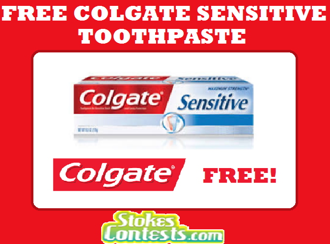 Image FREE Colgate Sensitive Toothpaste