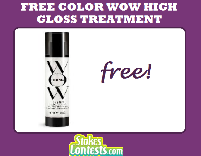 Image FREE Color Wow Pop & Lock Gloss Treatment