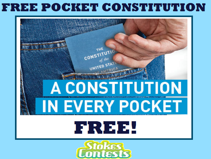 Image FREE Pocket Constitution