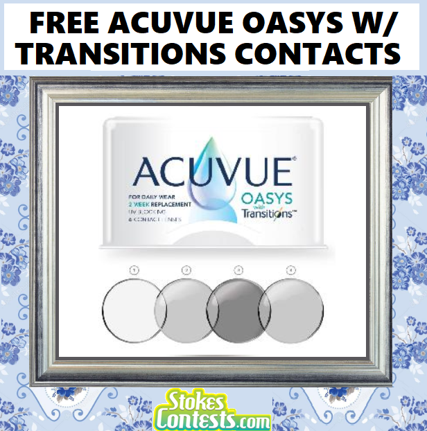 Image FREE ACUVUE OASYS w/ Transitions Contacts