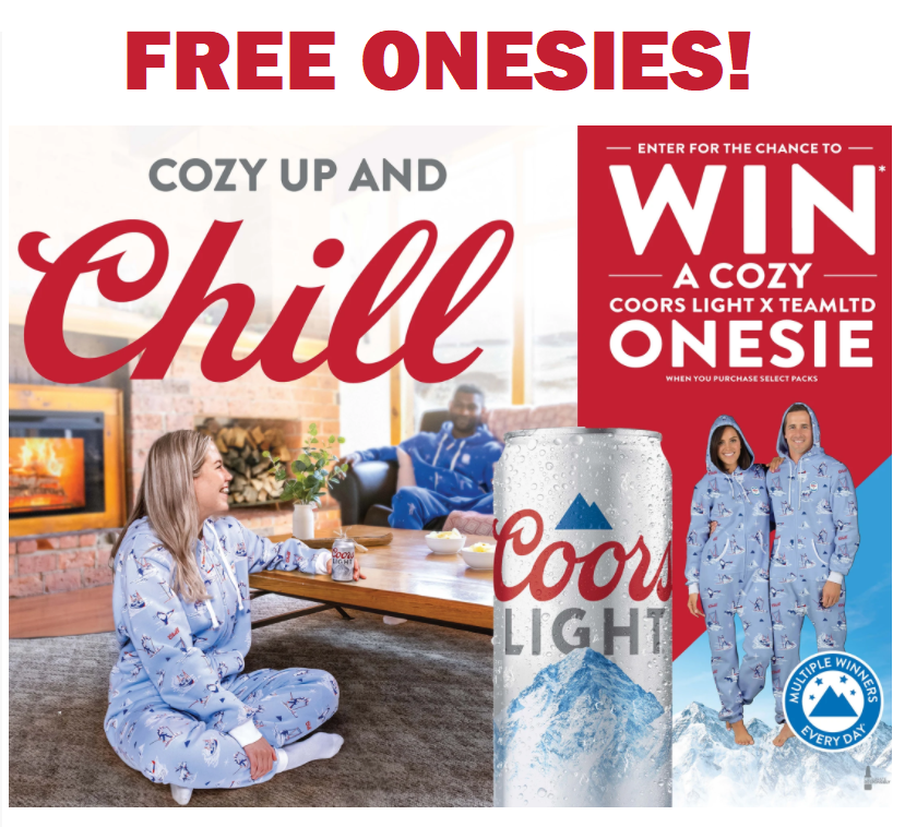 Image FREE Coors Light Onesie