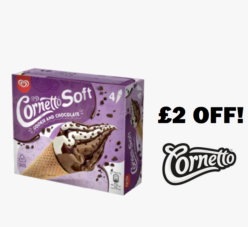 Image FREE Cornetto Ice Cream Coupon