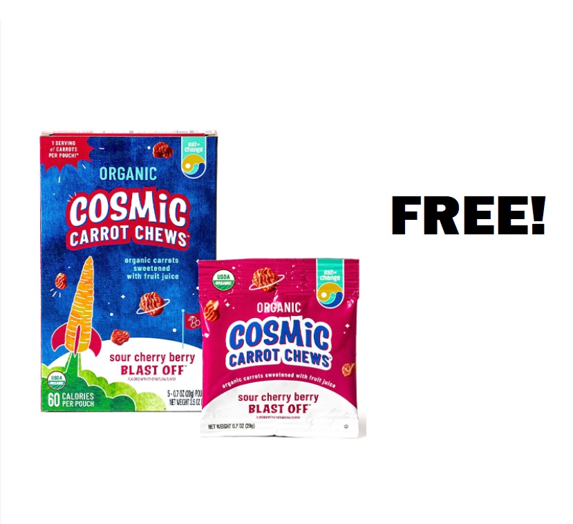 Image FREE Eat The Change Cosmic Carrot Chews & MORE!