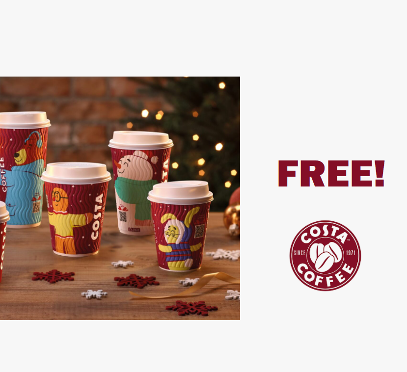 Image FREE Costa Coffee Drink