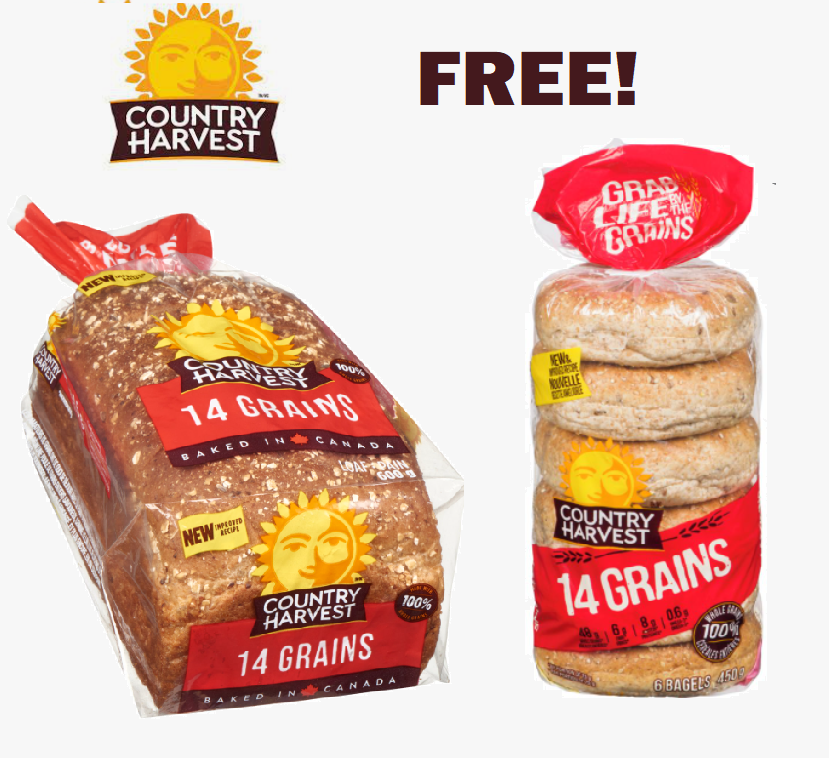 Image FREE Country Harvest Bread or Bagels