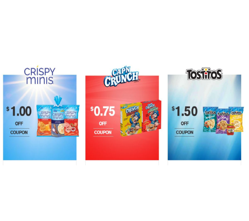 Image New Printable Coupons Available: Save on Tostitos Chips, Quaker, Doritos & MORE!