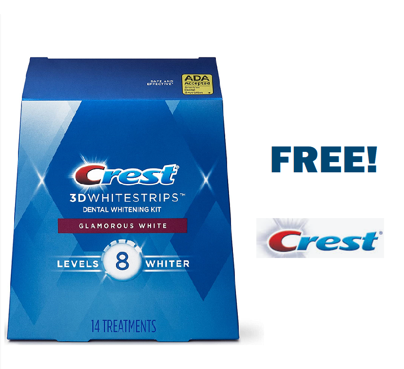 Image FREE Crest 3D Whitestrips