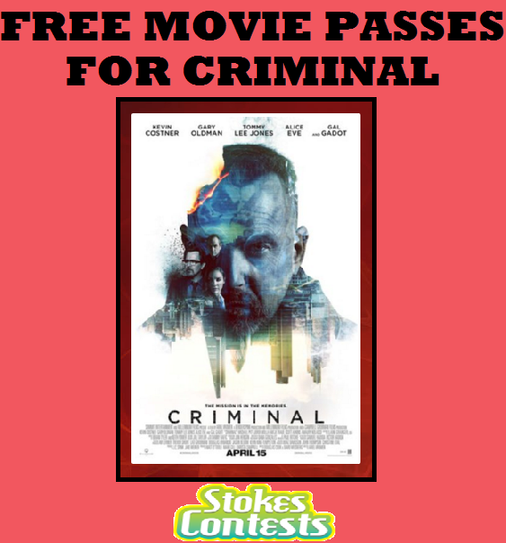 Image FREE Criminal Movie Passes