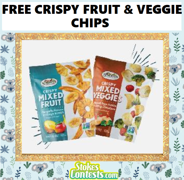 Image FREE Crispy Fruit & Veggie Chips