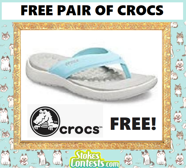 Image FREE Pair of Crocs