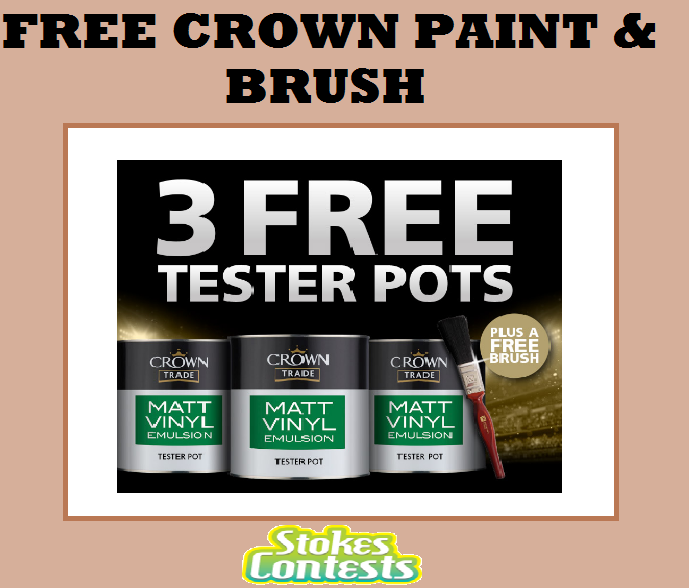 Image FREE Crown Paint & Brush