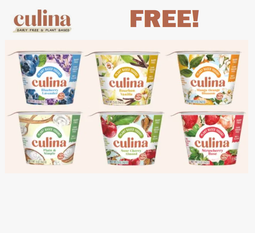 Image FREE Culina Yogurt 