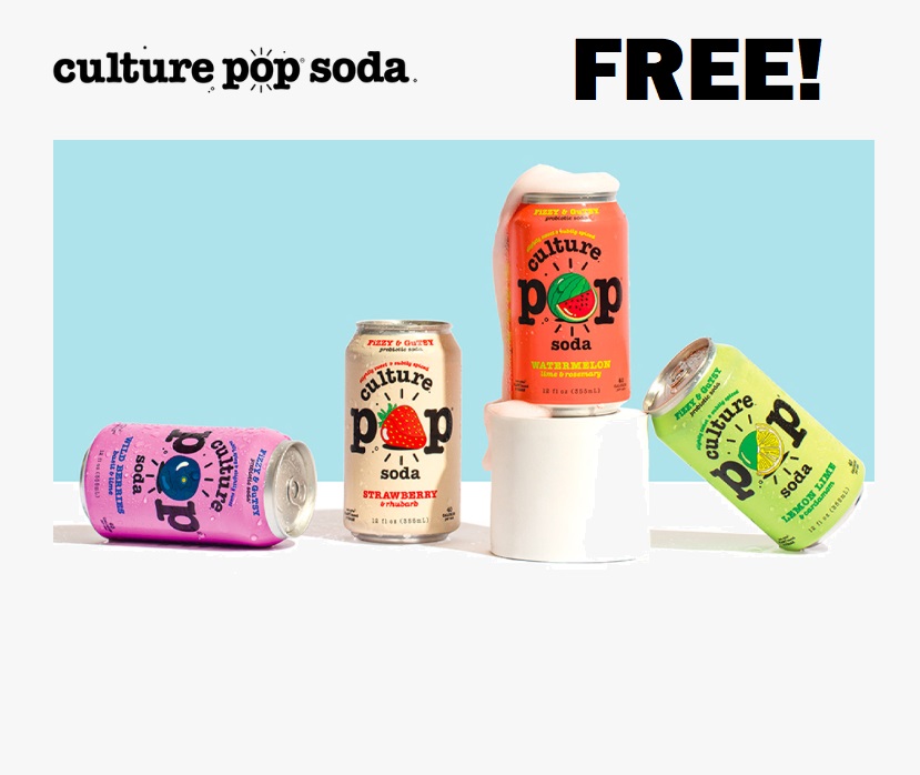 Image FREE Can of Culture Pop Soda