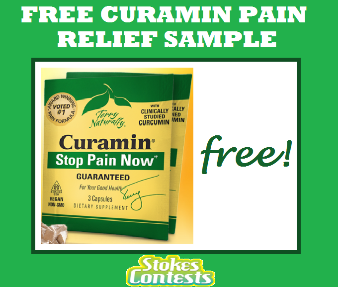 Image FREE Curamin Pain Relief Sample