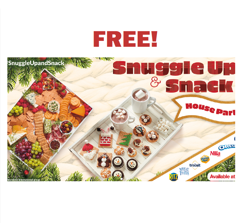Image FREE Snowman Cutting Board, FREE Snacks & MORE!