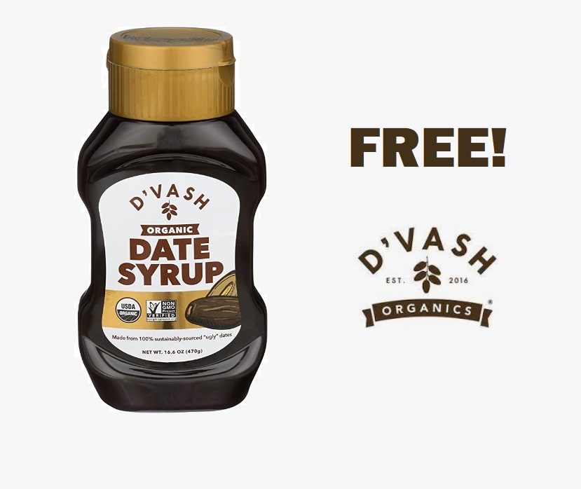 Image FREE D’Vash Organics Date Syrup