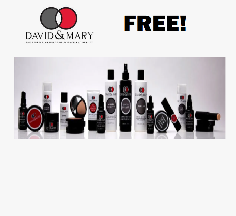 Image FREE David & Mary Cleanser, Toner & Bronzer 