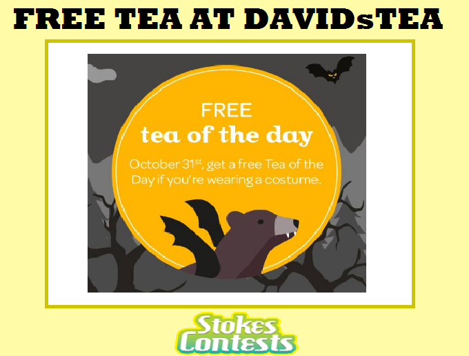 Image FREE Tea at DAVIDsTea TODAY ONLY! 